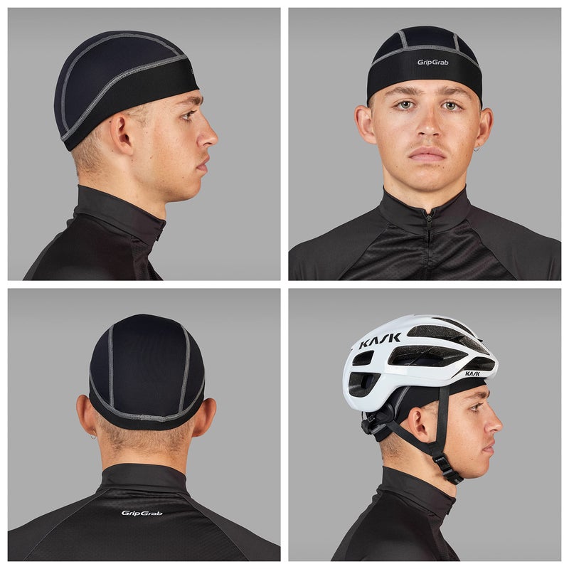 GripGrab UPF 50+ Lightweight Summer Cycling Skull Cap UV Protection Under Helmet Liner SPF Hot Weather Bicycle Headwear - Image 3